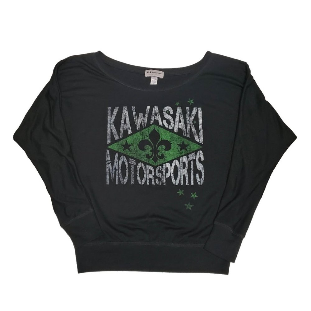 Women's Kawasaki Raglan Off Shoulder T-Shirt